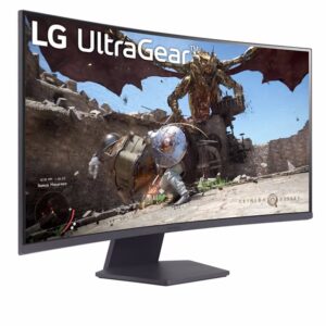 Monitor LG 32GS60QC-B 31.5"/VA,zakrivljen/2560x1440/180Hz/1ms GtG/HDMIx2,DP/freesync/VESA/crna