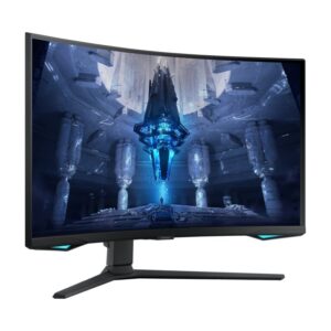 Monitor SAMSUNG LS32BG750NPXEN 32"/VA,zakrivljen/3840x2160/165Hz/1ms GtG/HDMIx2,DP,USB/freesync/crna