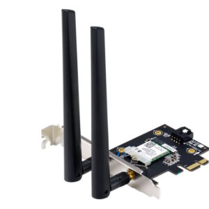 Mrežna kartica ASUS PCE-BE6500 WiFi 7/PCI-E /6GHz band, 4096-QAM/BT5.4, WPA3/2 antene
