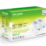 Powerline adapter TP-LINK TL-PA4010P KIT AV600/600Mbps/Homeplug AV/uticnica/300m