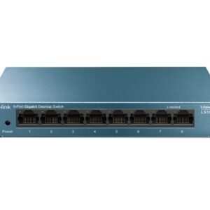 Switch TP-LINK LS108G LiteWave Gigabit 8xRJ-45/10/100/1000Mbps/metalno kucište