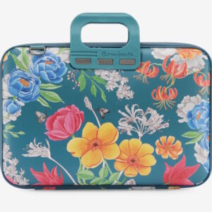 Torba BOMBATA Peonia  15,6"/16" - Limited Edition  Teal blue
