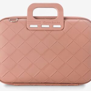 Torba BOMBATA Intrecciato 15,6/16 Pink