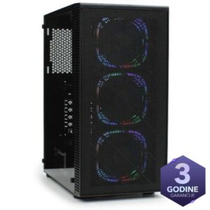 Racunar CTPC Advance Ryzen 5 5500/B450/16GB/500GB/RX6600/3Y/škola/igrice/graficki dizajn