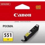 Kertridž CANON CLI-551/žuta