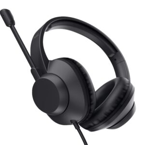 Slušalice TRUST AYDA MAX USB HEADSET/USB-C, USB-A/crna