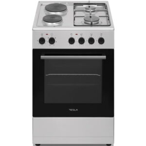 Šporet TESLA CM5220SX kombinovani/A/43L/ventilator/83x50x60cm/inox