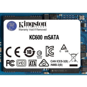 SSD KINGSTON KC600/256GB/interni/2.5"/SATA3/crna