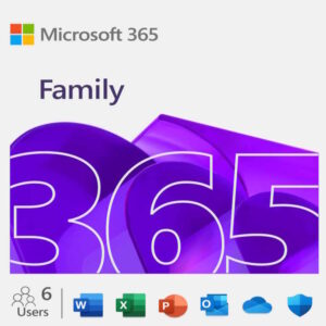 Licenca MICROSOFT Retail Microsoft 365 Family FY25H2 /32bit/64bit/English/6 korisnika/1 godina