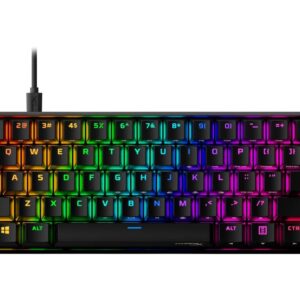 Tastatura HP HyperX Alloy Origins 60/Mehanicka/Gaming/ HX Red/US/4P5N4AA/crna