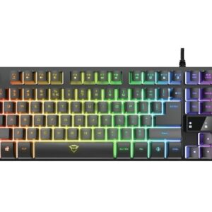Tastatura TRUST GXT833 THADO žicna/RGB/gaming/crna
