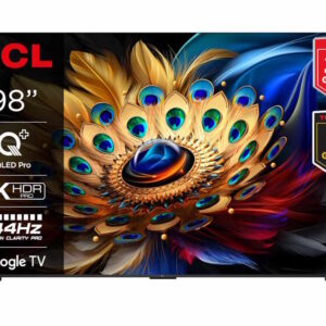 Televizor TCL 98C655/QLED/98"/4K UHD/144Hz/Google TV/crna