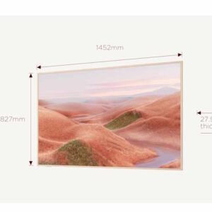 Televizor TCL 65A300W/QLED/65"/4K UHD/144Hz/Matte Screen/"Ai" Art/Google TV/frame