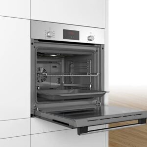 Ugradna rerna BOSCH HBF114ES0/Serija 2/mehanicka/66L/3D vruc vazduh/teleskopske vodice/inox