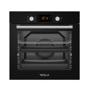 Ugradna rerna TESLA BO900SB ventilatorska/80L/mehanicka/crna
