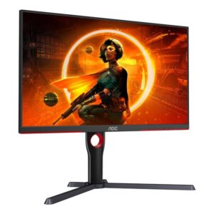 Monitor AOC Q27G3XMN/BK 27"/VA/2560x1440/180Hz/1ms GtG/HDMIx2,DP/Freesync/pivot,visina/VESA/crna