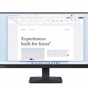 Monitor LENOVO L24-4e 23.8 "/IPS/1920x1080/100Hz/4ms/HDMI, VGA/crna