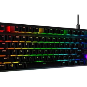 Tastatura HYPERX Alloy Origins PBT - Aqua Mehanicka/crna