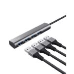 Adapter TRUST HALYX USB-C HUB-3.2/4xUSB/siva