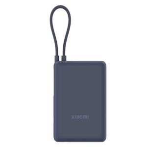 Power bank  XIAOMI 33W/10000mAh/integrisan kabl/plava