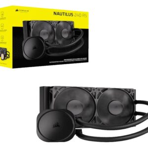 Kuler za CPU CORSAIR NAUTILUS 240 RS/240mm/dual fan/vodeno hladenje/crna