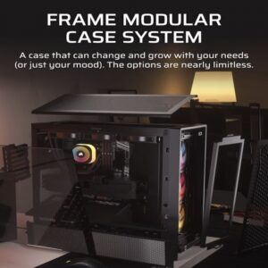 Kucište CORSAIR FRAME 4000D RS ARGB Mid-Tower/ATX/kaljeno staklo/bez napajanja/crna