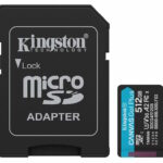 Memorijske kartice KINGSTON SDCG4/512GB/Canvas Go! Plus/microSD/200/160MB/s/+adapter