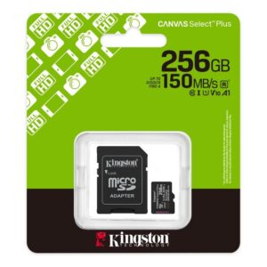 Memorije kartice KINGSTON SDCS3/256GB/microSDXC/256GB/Class10 U3/100MB/s-85MB/s+adapter