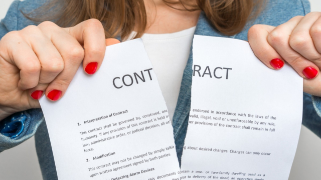 Kako raskinuti ugovor